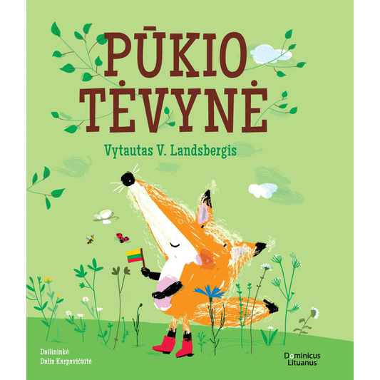 lapiukas trispalve veliava