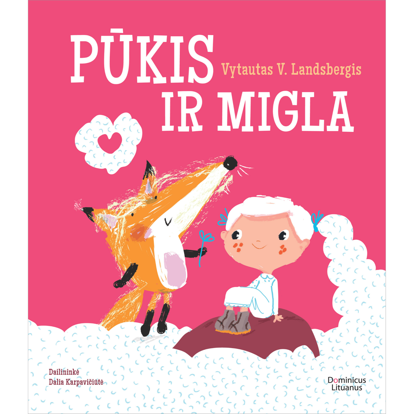 lapiukas ir mergaite ilgais baltais plaukais