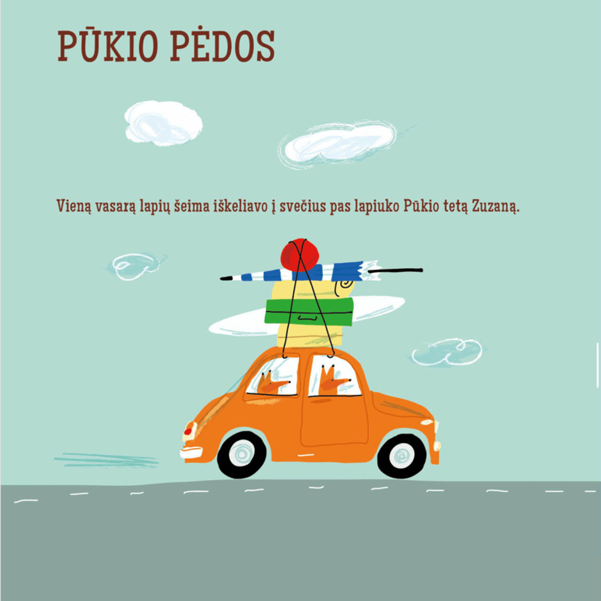 oranzine lapiuku masina veza daiktus ant stogo
