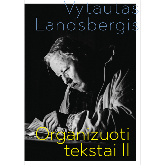 Profesorius Vytautas Landsbergis skaito knyga