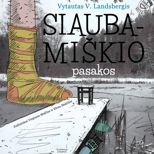 plaukuota koja prie lieptelio